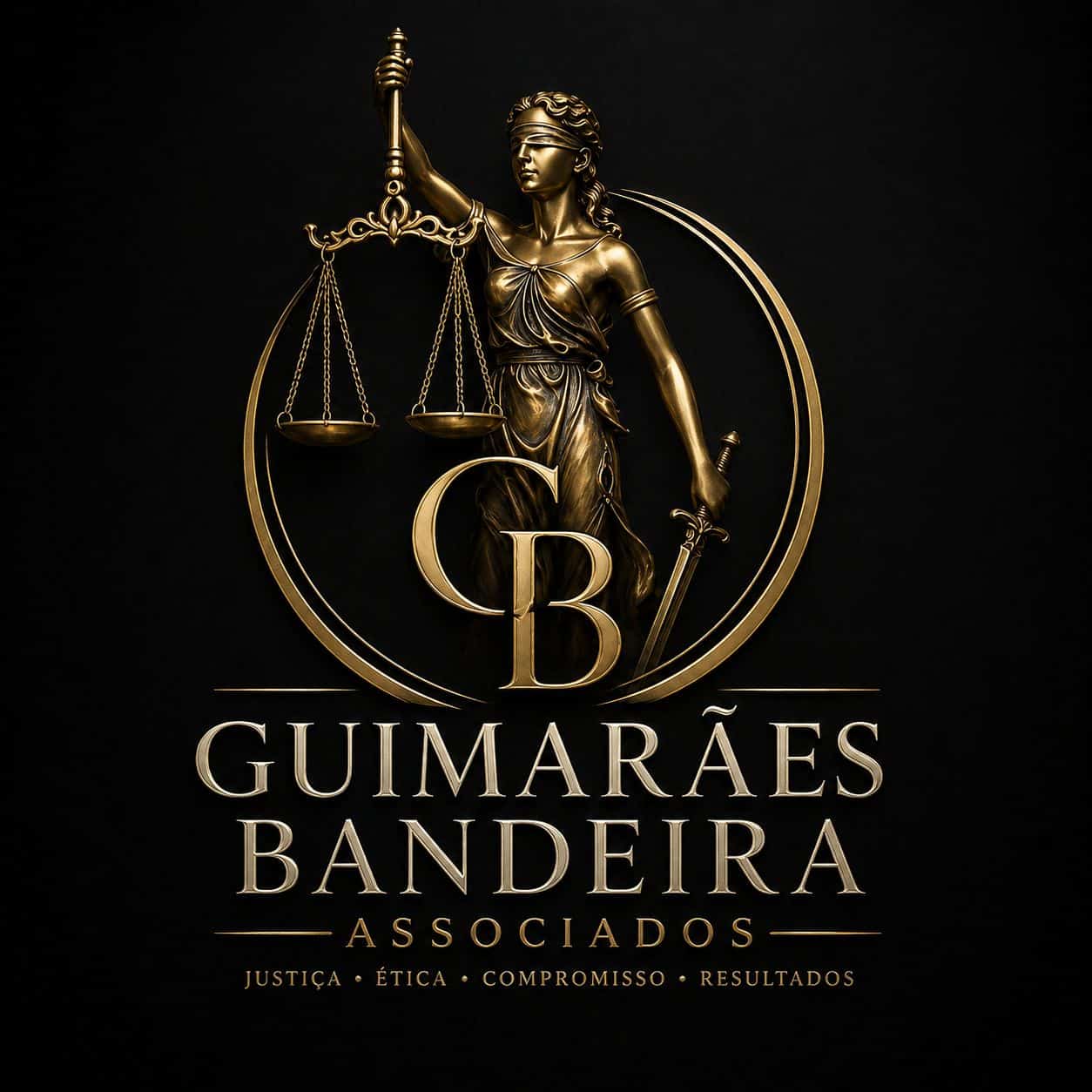 Logo original Guimarães Bandeira Associados